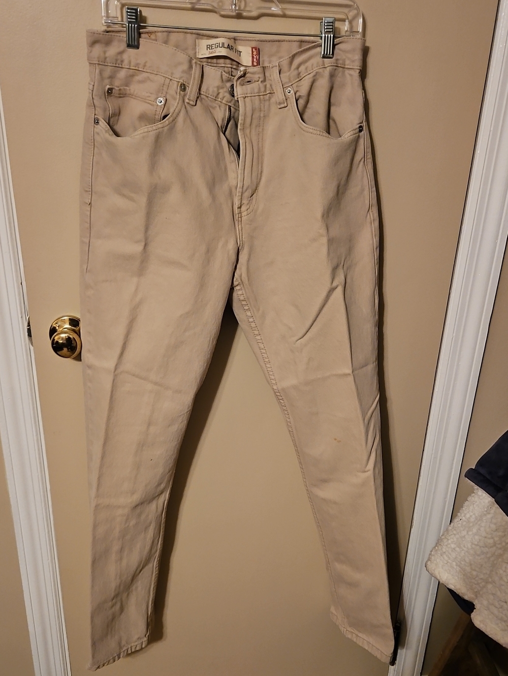 Levi's 505 Beige Men's Jeans